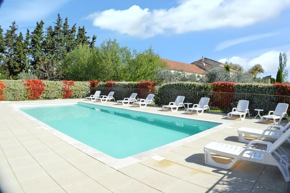 Swimming pool view