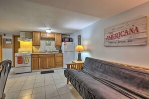 Open concept kitchen