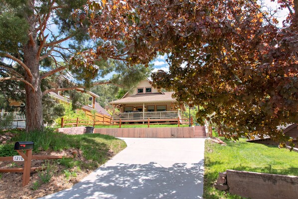 View of house from street