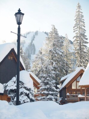 Winter View to Red