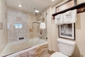 Primary Bathroom with Large Jetted Tub