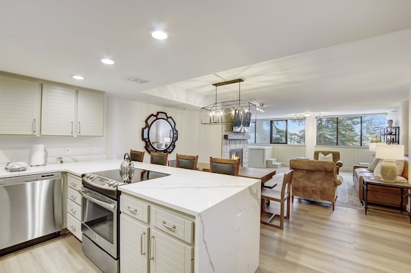 Kitchen and Dining Area