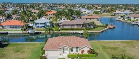 Ariel View of the house