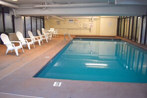 Heated indoor pool