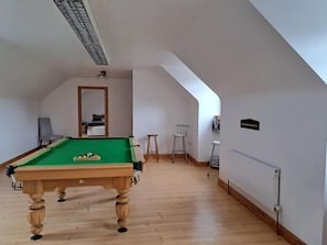Pool Table NOT available to children due to Health, Safety and Insurance purposes!!