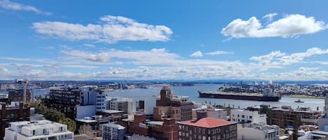 View of harbour from unit.