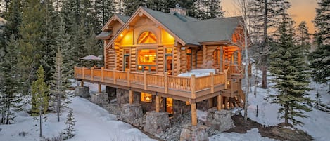 Welcome to Clifton Lodge, a custom log home!