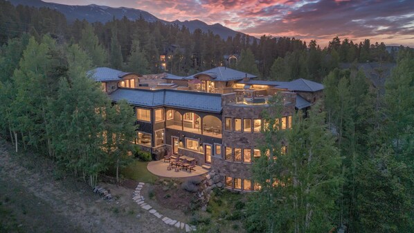 Evening exterior