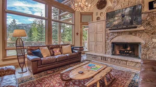 Great room with views
