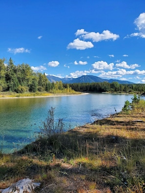 Looking down river