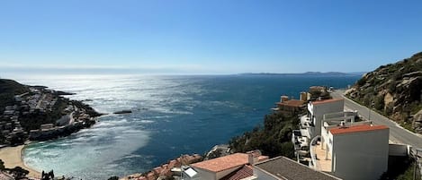 Vue sur la plage/l’océan