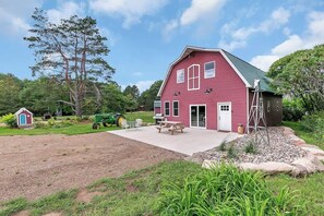 Oversize lot for your enjoyment at this unique property!