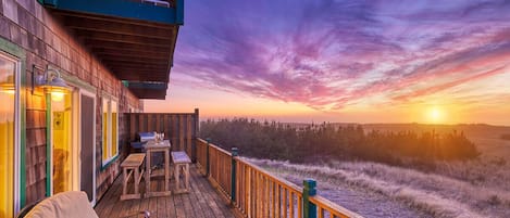 You do not want to miss these incredible views during sunsets at Ocean View B