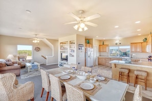 Kitchen/Dining/Living Room on 2nd Floor: Open main living space brings everyone together.