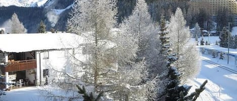 Blick vom Balkon 