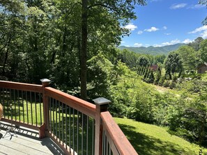 Gorgeous Mountain views from the deck