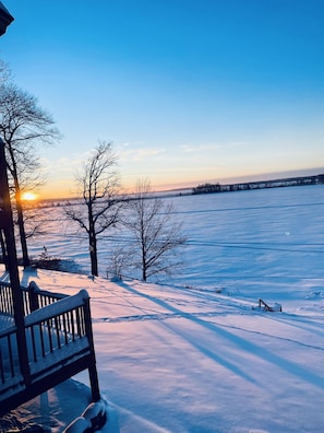 Vue depuis l’hébergement