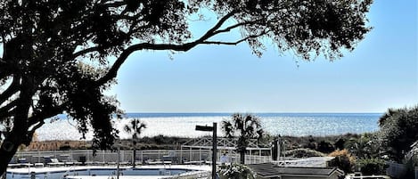 Ocean view from the Balcony