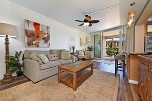 Couch converts to a Queen size sofa sleeper