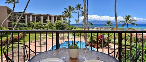 Ocean views from your private lanai