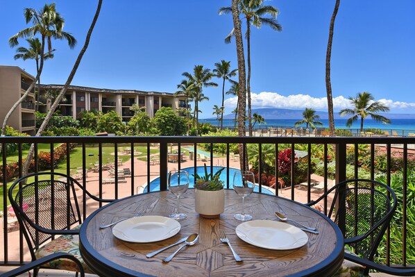 Ocean views from your private lanai