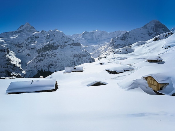 Himmel, Berg, Schnee, Steigung, Hochland, Eiskappe, Erholung Im Freien, Einfrieren, Terrain, Natürliche Landschaft