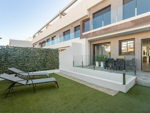 Plant, Building, Window, Outdoor Bench, Sky, Shade, Interior Design, Architecture, Urban Design, Outdoor Furniture