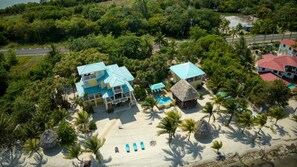 Lucky Duck Villa - Huge Beachfront, Pool and Pier (3735)