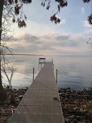 Seasonal dock, weather dependant