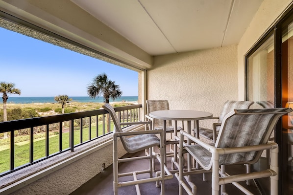 Your Oceanfront Private Balcony