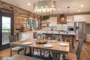 Dining area and Kitchen