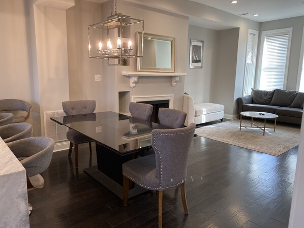 open floor plan perfect for entertaining