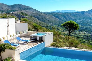 Your view is over the Bosnian valleys to the Adriatic Sea