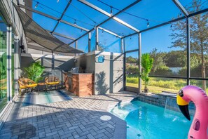 Plunge into your private pool or the Le Reve community pool!