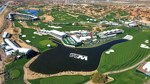 Just 7 minutes to TPC Scottsdale, home of the Waste Management Phoenix Open!