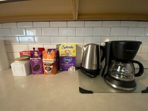 Kaffe och/eller kaffebryggare