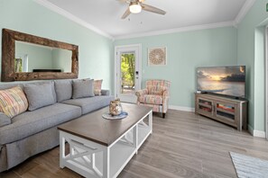 Sleeper sofa in the living room