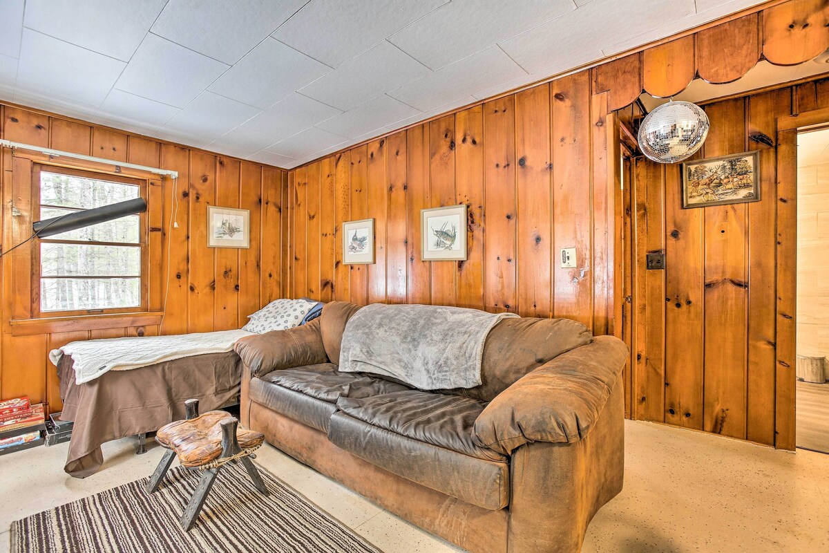 Remote Michigan Retreat on 10 Acres w/ Grill!