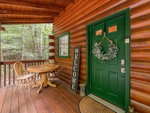 Lazy Bear Cove- Front entryway door