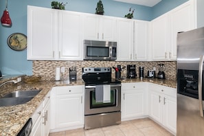 Full kitchen updated with granite