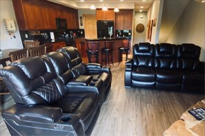 Living Room w/ Power Recline Sofas
