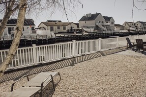 Paved back on water