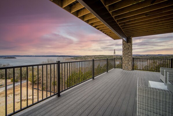 Private, Covered Balcony