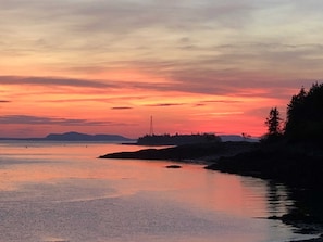 View from our beach, Kelly's cove.