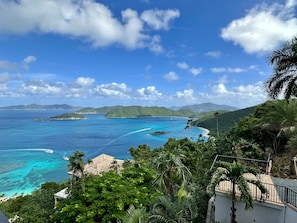 Vue sur la plage/l’océan