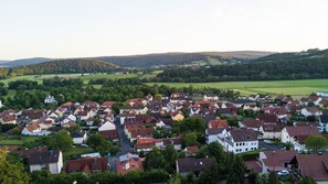 Appartementhaus Laura-Sophia (Bad Bocklet)-Aussicht von der Terrasse