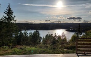 Blick von der Unterkunft