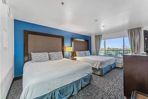 Both beds are king size