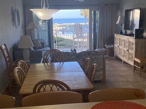 view from kitchen