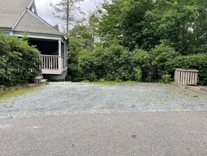 Parking space at house